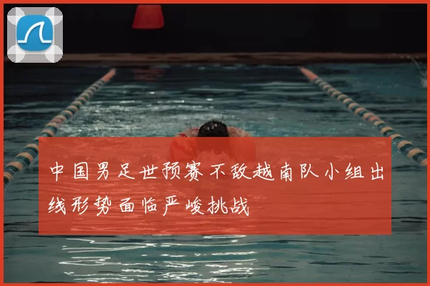 中国男足世预赛不敌越南队小组出线形势面临严峻挑战